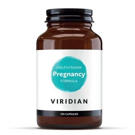 VIRIDIAN Pregnancy formula multivitamín pre tehotné a dojčiace 120 kapsúl