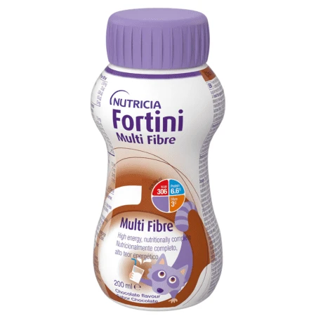 FORTINI Multi fibre pre deti príchuť čokoláda 200 ml