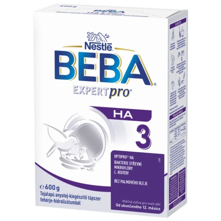 BEBA Expert pro HA 3 mliečna výživa pre malé deti 1+ 550 g