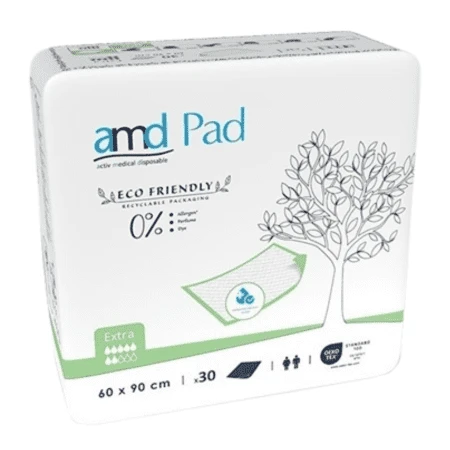 AMD Pad extra podložka pod pacienta 60x90 cm nasiakavosť 1300 ml 1x30 KS 30 ks