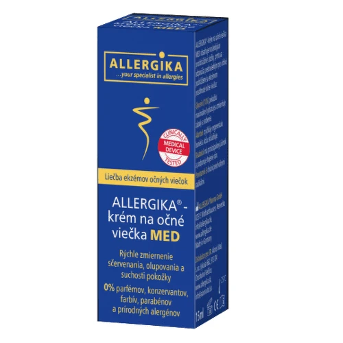 ALLERGIKA Krém na očné viečka med 15 ml