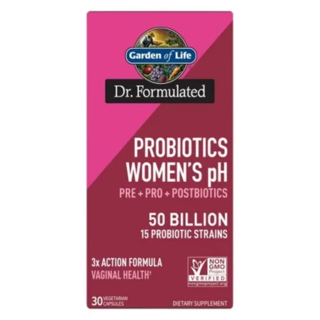 GARDEN OF LIFE Probiotiká pre ženy 50 miliárd CFU 15 kmeňov 30 kapsúl