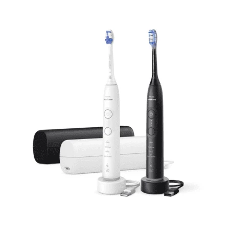 PHILIPS Sonicare 7100 HX7429/02 čierna a biela 1+1 set