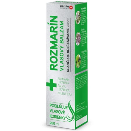 CEMIO Rozmarín vlasový balzam pre ľahšie rozčesávanie vlasov 250 ml