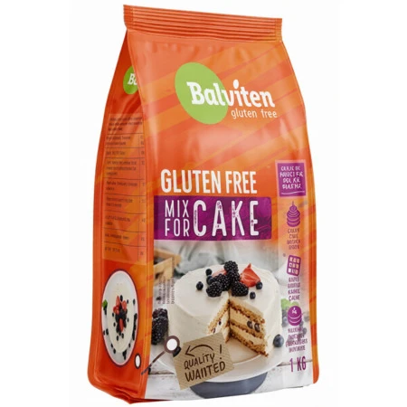 BALVITEN Mix for cake bezgluténová zmes-múka na torty 1 kg