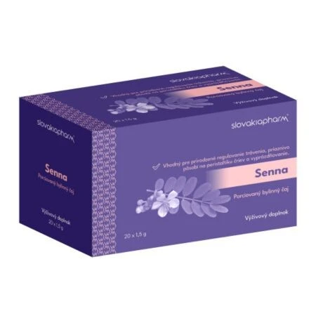 Slovakiapharm Senna porciovaný bylinný čaj 20x1,5 g