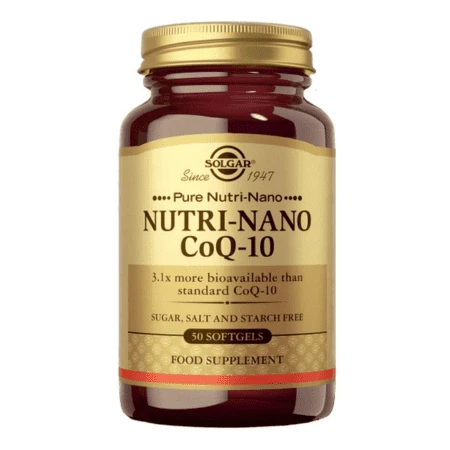 SOLGAR Nutri-nano CoQ-10 50 kapsúl
