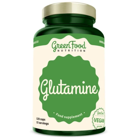 GREENFOOD Glutamín 60 kapsúl