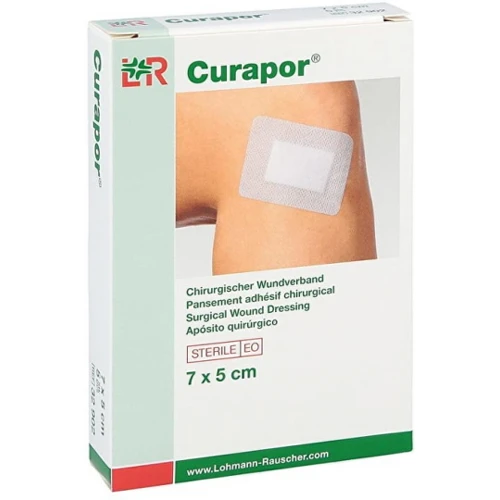 CURAPOR KRYTIE NA RANY S VANKÚŠIKOM 7x5cm 5ks