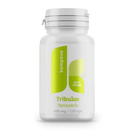 KOMPAVA Tribulus terrestris 400 mg 120 kapsúl