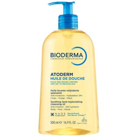 BIODERMA Atoderm sprchový olej suchá a atopická pokožka 500 ml