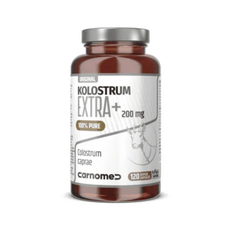 CARNOMED Kozie kolostrum extra+ 120 kapsúl