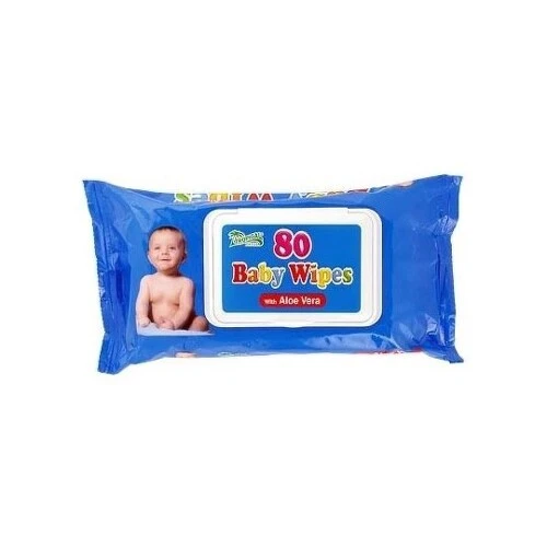 BABY WIPES Hygienické utierky s aloe vera 80 kusov