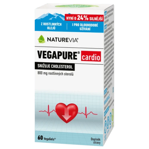 NATUREVIA Vegapure cardio 800 mg 60 kapsúl
