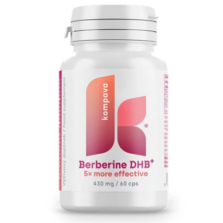 KOMPAVA Berberine DHB+ 60 kapsúl