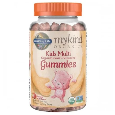 GARDEN OF LIFE Multi kids gummies pre deti s ovocnou príchuťou 120 ks