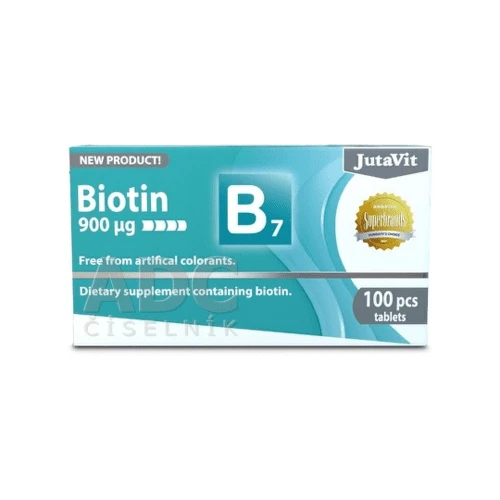 JUTAVIT Biotín 900 µg 100 tabliet