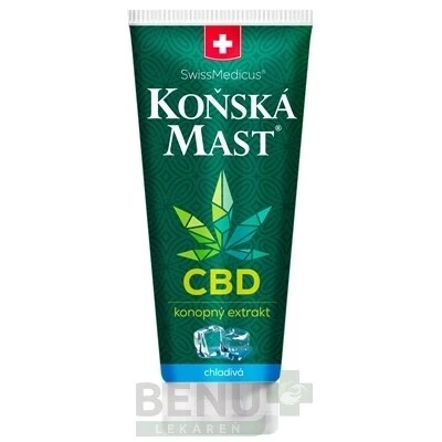 SwissMedicus KONSKÁ MASŤ s CBD chladivá 200ml