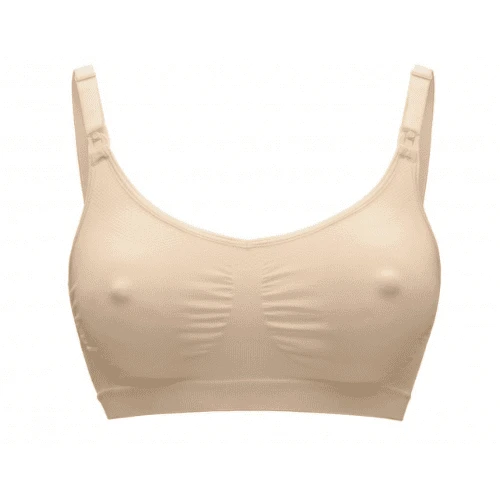 MEDELA Tehotenská a dojčiaca podprsenka keep cool veľkosť M béžová 1 ks