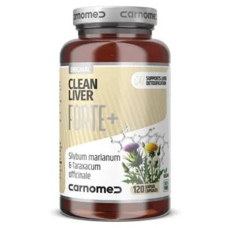 CARNOMED Clean liver forte+ 120 kapsúl