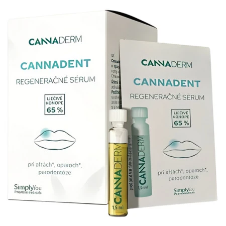 CANNADERM Cannadent regeneračné sérum 10 x 1,5 ml ks