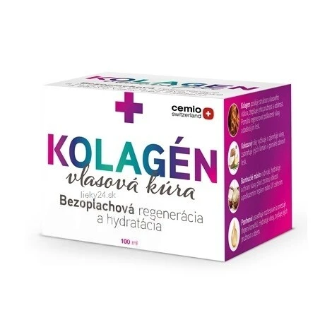 CEMIO Kolagén vlasová kúra bezoplachová starostlivosť 100 ml
