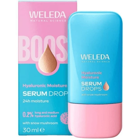 WELEDA Hyaluronic moisture sérum kvapky so snežnou hubou 30 ml