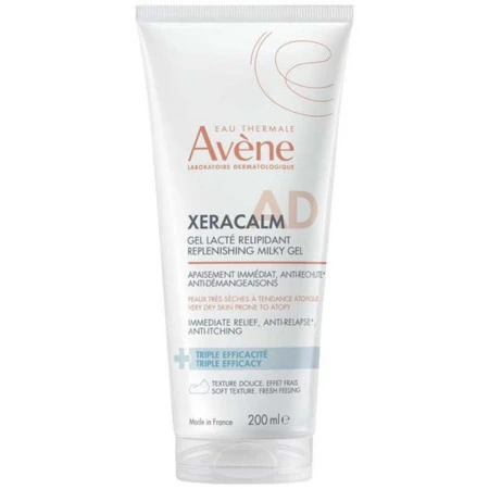 AVENE XeraCalm A.D relipidačný mliečny gél tvár a telo 200 ml
