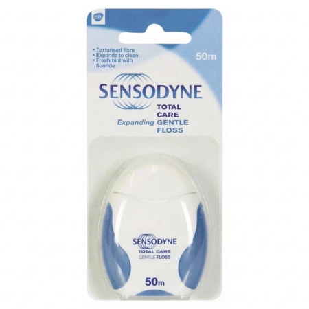 SENSODYNE Expanding floss 50 m expandujúca zubná niť 1 ks