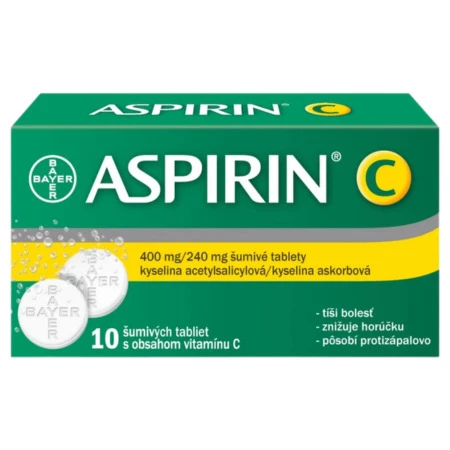ASPIRIN-C 10 šumivých tabliet