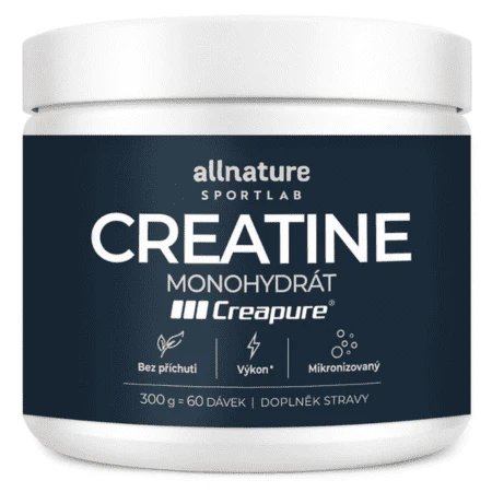 ALLNATURE Sportlab creatine monohydrát creapure prášok bez príchute 300 g