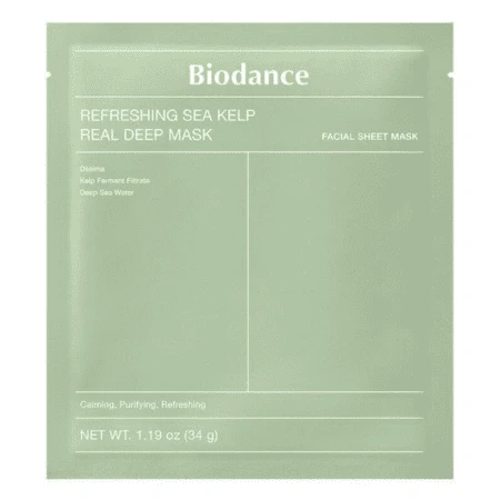 BIODANCE Refreshing sea kelp real deep maska na tvár 1 ks