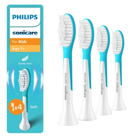 PHILIPS Sonicare for kids štandard náhradné hlavice HX6044/90 (7+) 4 ks