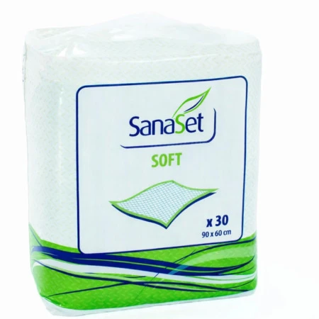 Sanaset Soft absorpčné podložky 60x90cm 30ks
