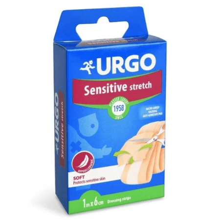 URGO Sensitive stretch 6 cm x 1 m 1 kus