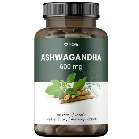 MOVit Ashwagandha 600 mg 90 kapsúl