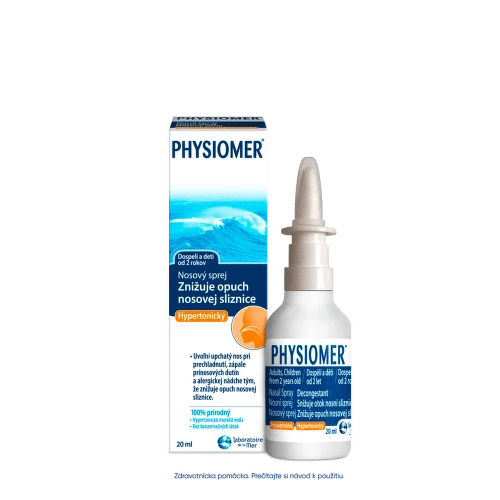 PHYSIOMER Nosový sprej hypertonický 20 ml