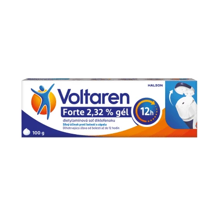 VOLTAREN Forte 2,32% gél na bolesť chrbta svalov a kĺbov 100 g