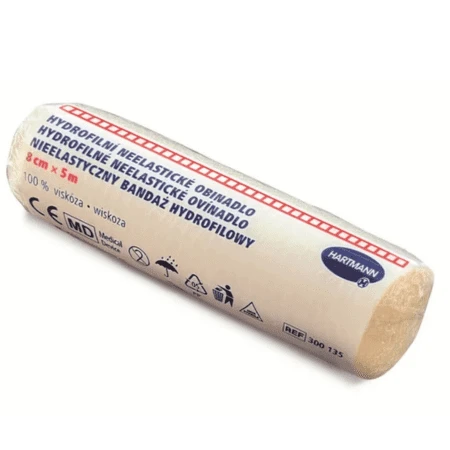 Ovínadlo hydrofilné neelastické nesterilné 8 cm x 5 m 1 x 1 ks