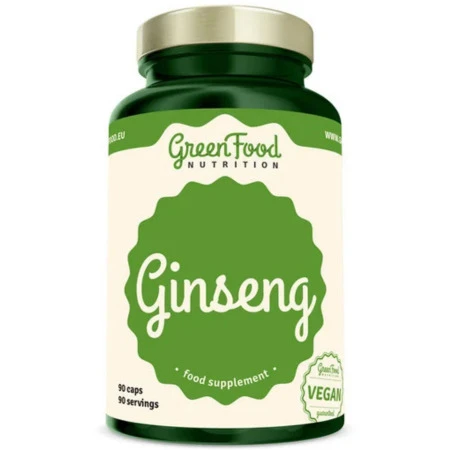 GREENFOOD Ginseng ženšen 90 kapsúl