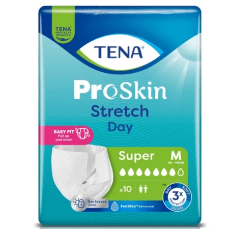 TENA Proskin stretch day super zalepovacie naťahovacie nohavičky veľ. M 1 x 10 ks