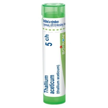 THALLIUM ACETICUM 5CH granule 4 g