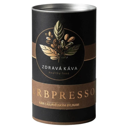 ZDRAVÁ KÁVA Herbpresso káva s ajurvédskymi bylinami 150 g