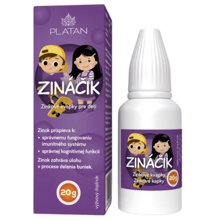 PLATAN Zináčik zinkové kvapky pre deti 20 g