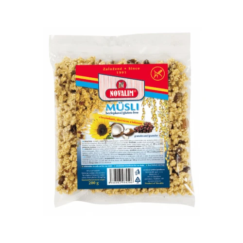 NOVALIM Musli bezlepkové granulované 200 g