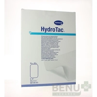 HydroTac - Krytie na rany penové hydropolymérové (15x20 cm) 10ks