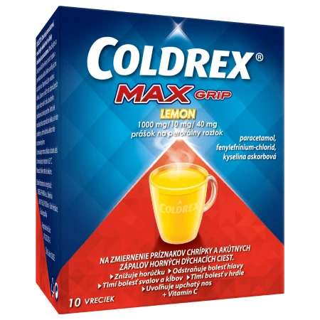 COLDREX Maxgrip lemon 10 ks