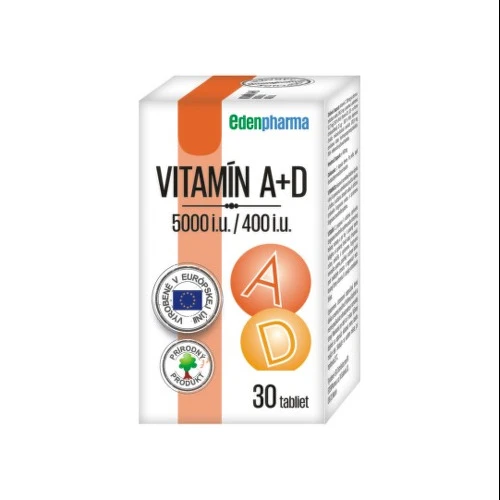 EDENPHARMA Vitamín A + D 30 tabliet