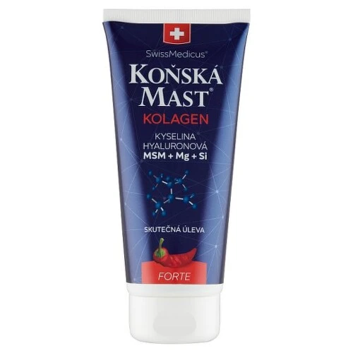 HERBAMEDICUS Konská masť s kolagénom forte hrejivá 200 ml
