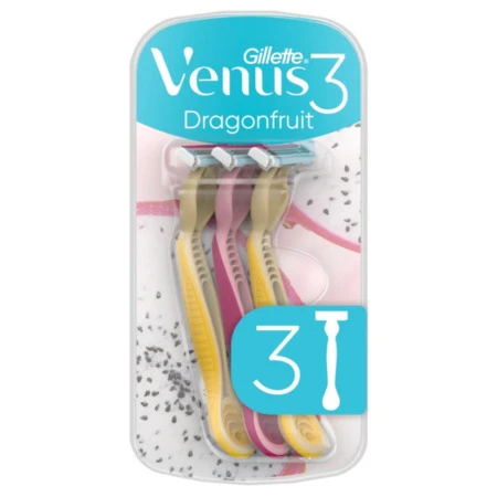 GILLETTE Venus3 dragonfruit 3 ks
